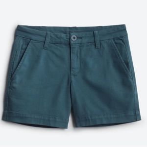 Kut from the kloth shorts Catherine trouser twill stretch 16 5” inseam navy